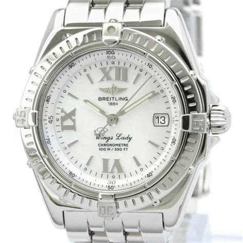 breitling wings lady quartz movement|Breitling Wings Lady A67350 .